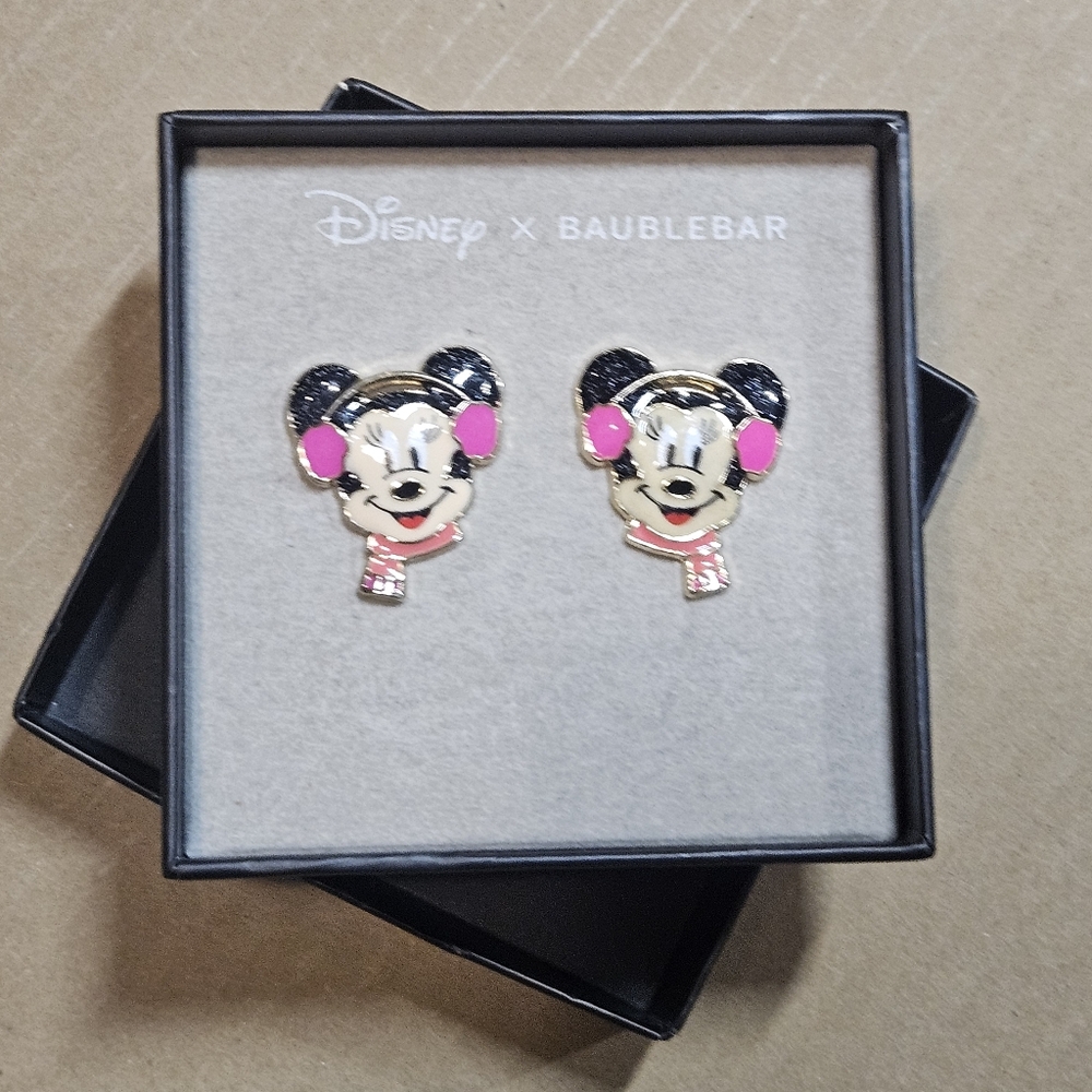 NWT Baublebar Minnie Earrings